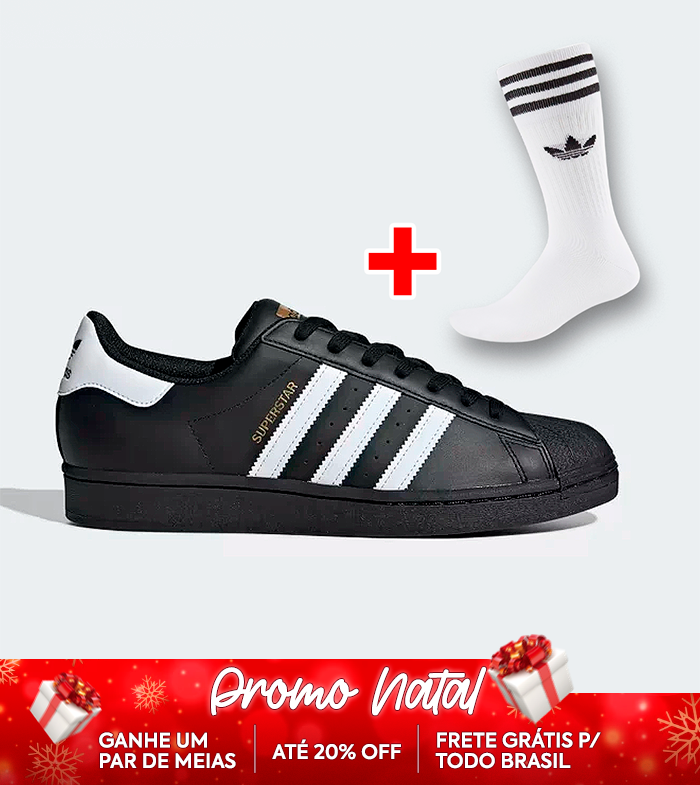 Tenis Adidas Superstar Preto