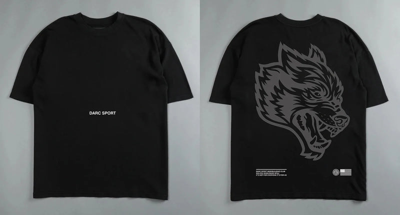 Camisa Oversized Masculina GYM WOLVES - STREET VIBE