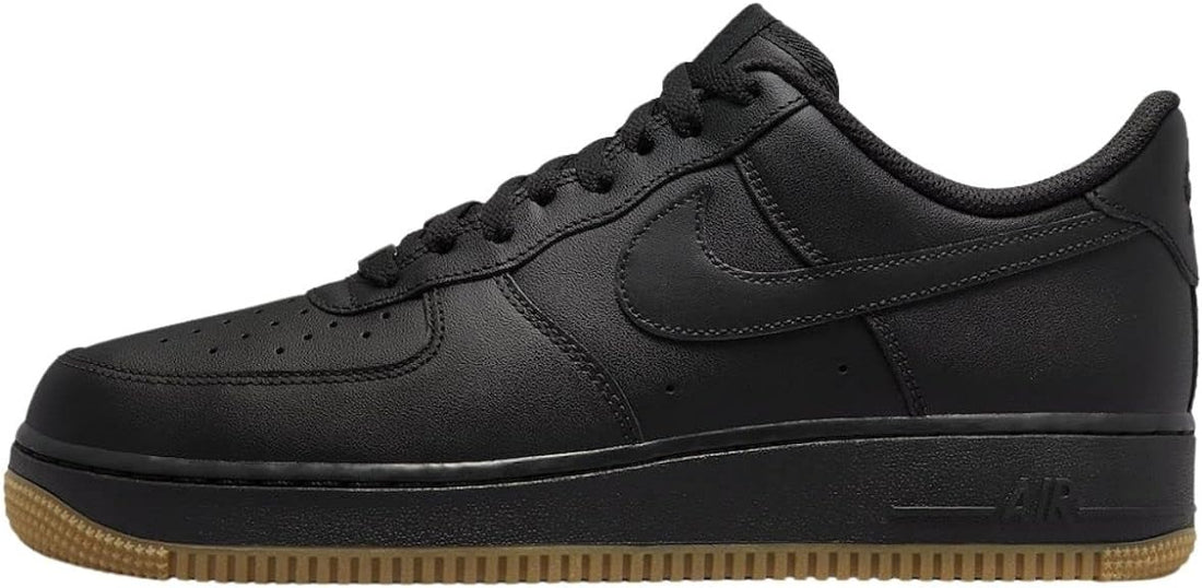 Tenis Nike Air Force 1 Gum Preto Marrom Replica